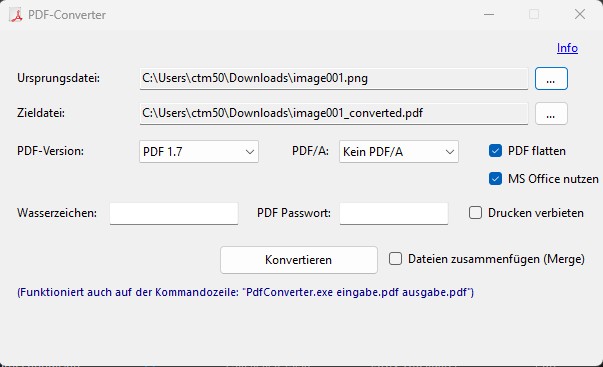 Screenshot von PDF-Converter 3.1