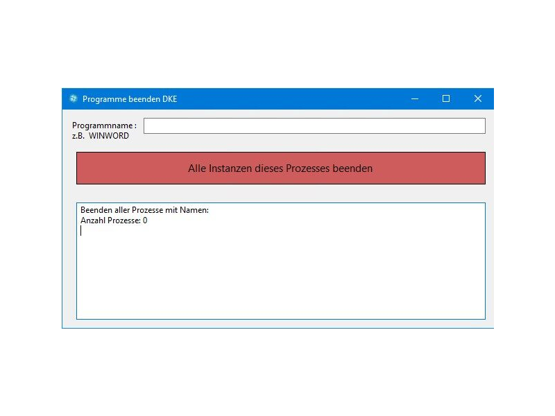 Screenshot von Kill Prog