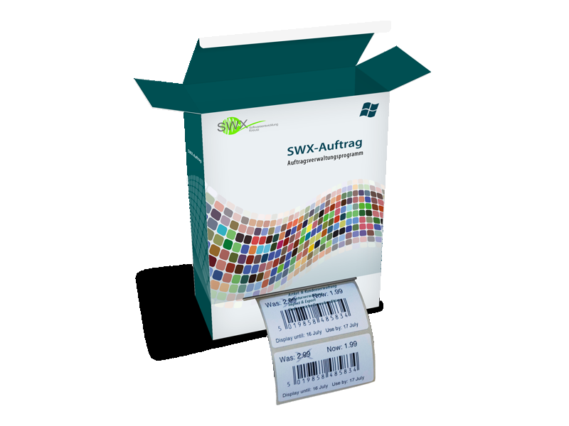 Screenshot SWX-Auftrag